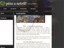 Tablet Screenshot of penz.talom.hu